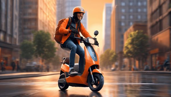 L’activité de livreur Uber Eats : rendre la liberté lucrative