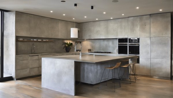 Cuisines modernes : pourquoi choisir le béton ciré comme revêtement
