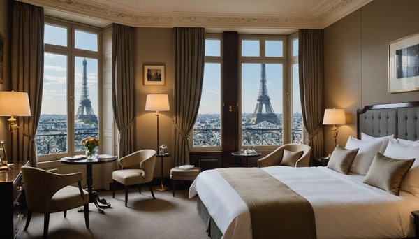 L'hôtel aiglon : élégance et confort au cœur de paris 4 étoiles