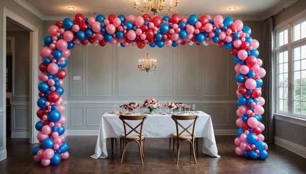 Éblouissez vos invités avec une arche de ballons unique